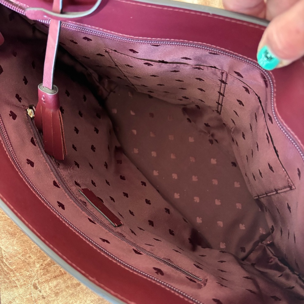 COA - Kate Spade New York Emilia Large Tote - Cherrywood - Picture 12 of 16